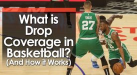 Was ist Drop Coverage im Basketball?  (Und wie es funktioniert)