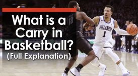 Was ist ein Carry im Basketball?  (Definition + Beispiele)